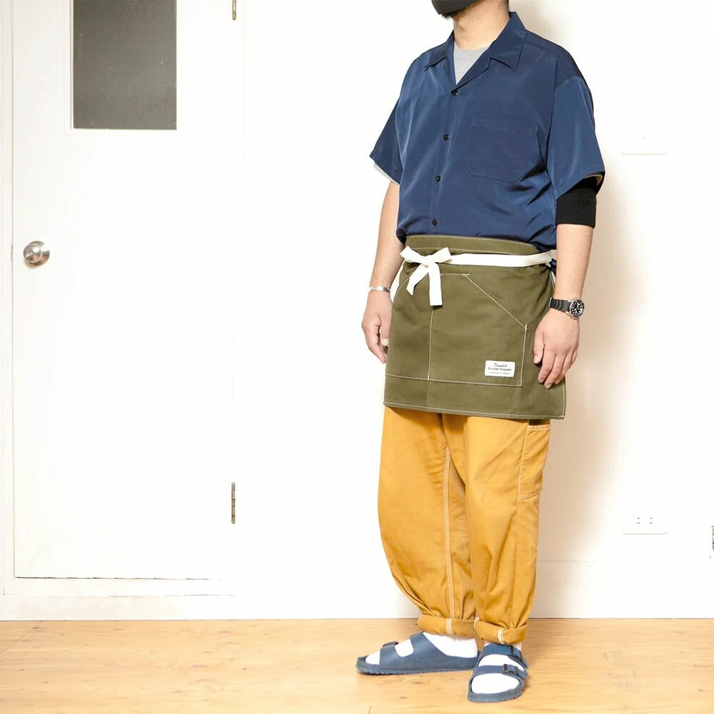 エプロン   WORK WAIST APRON ワークウエストエプロン ダウンヒルホームサプライ DOWNHILL HOMESUPPLY