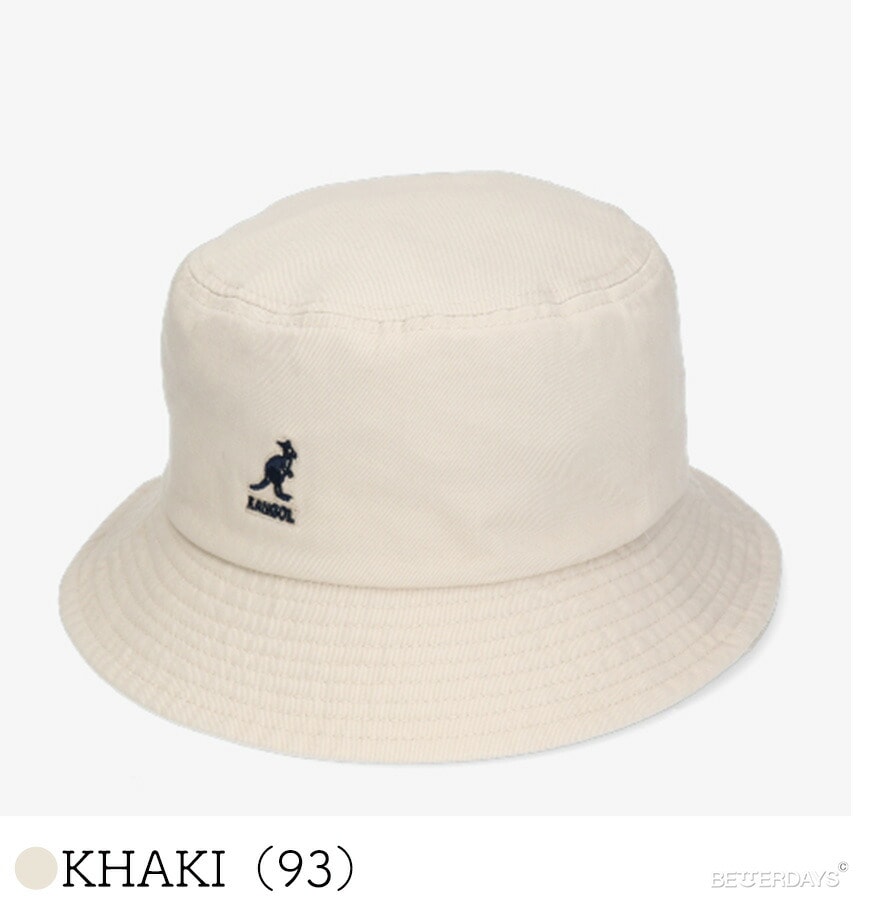 ハット カンゴール   ウォッシュドバケットハット KANGOL Washed Bucket 56-61cm 
