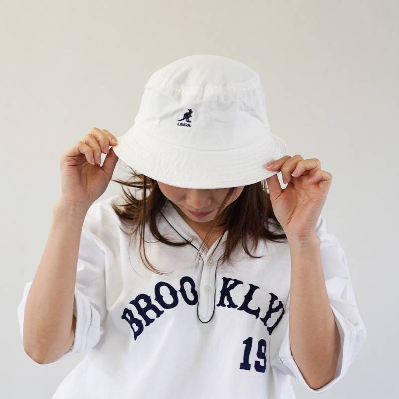 ハット カンゴール   ウォッシュドバケットハット KANGOL Washed Bucket 56-61cm 