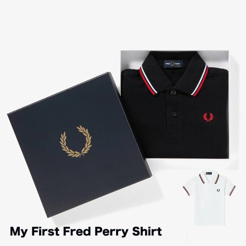 ポロシャツ ベビー フレッドペリー マイファーストフレッドペリー FRED PERRY My First Fred Perry Shirt ギフトBOX付き
