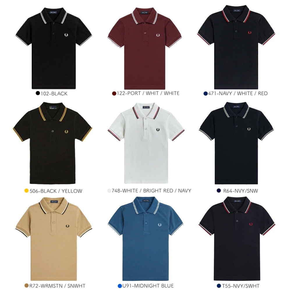 FRED PERRY/キッズポロシャツ SY3600