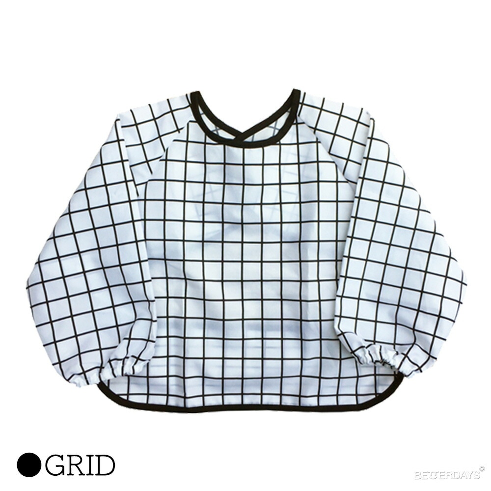 お食事エプロン スモック チョコレートスープ chocolatesoup GEOMETRY SMOCK