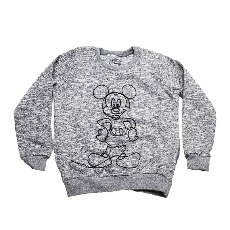 【アウトレット】スウェット Little Eleven Paris リトルイレブンパリ ミッキー マウス トレーナー ディズニー 刺繍 デザイン