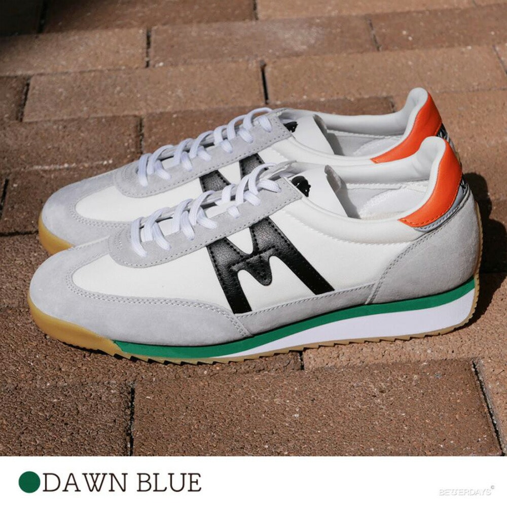 スニーカー   カルフ ランニングシューズ  KARHU MESTARI DAWN BLUE/JET BLACK 22~28.5cm 靴 運動靴  