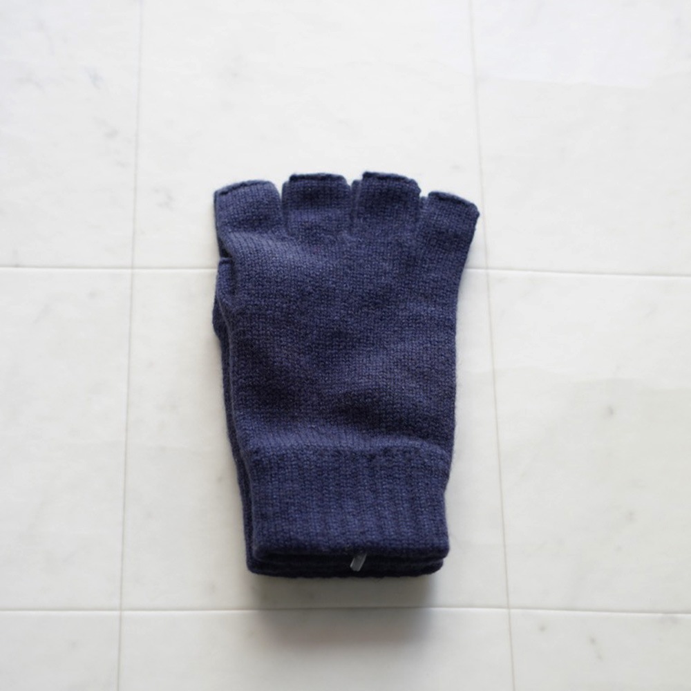 手袋 指なし ジョンストンズ カシミア フィンガーレスグローブ