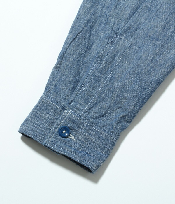 シャツ バズリクソンズ ブルーシャンブレーワークシャツ BLUE CHAMBRAY WORK SHIRTS BUZZ RICKSON'S