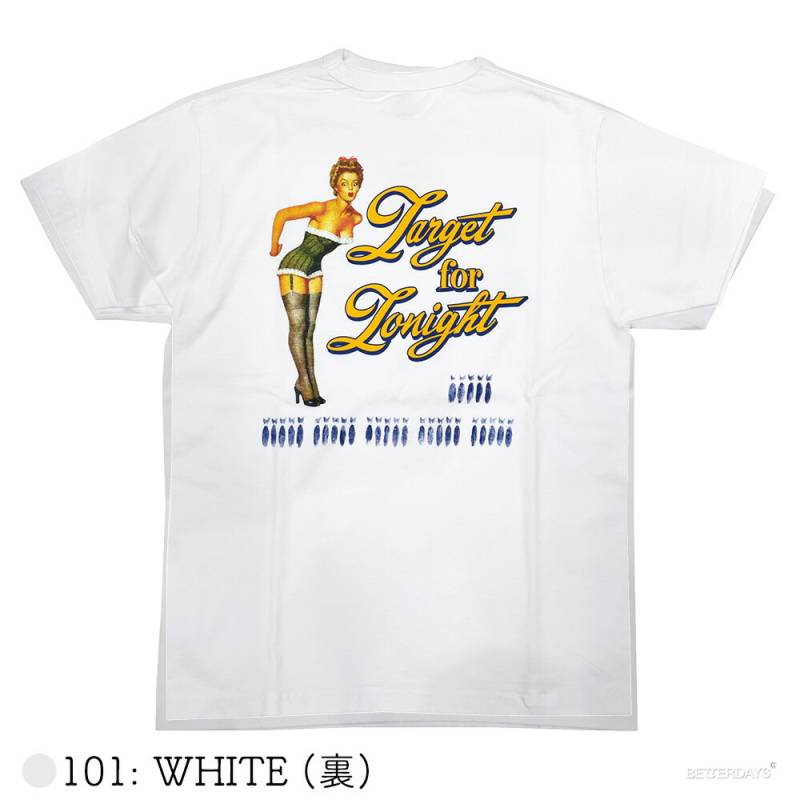 Tシャツ  バズリクソンズ ピンナップガール 半袖 カットソー BUZZ RICKSON'S