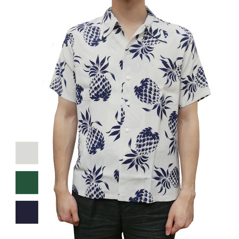 アロハシャツ サンサーフ ハワイアンシャツ スペシャルエディション DUKE KAHANAMOKU SPECIAL EDITION “DUKE'S PINEAPPLE” SUN SURF ビンテージ柄