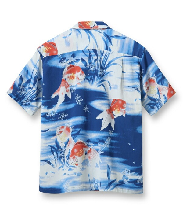 アロハシャツ サンサーフ RAYON HAWAIIAN SHIRT GOLDFISH SUN SURF ヴィンテージ柄 ビンテージ柄