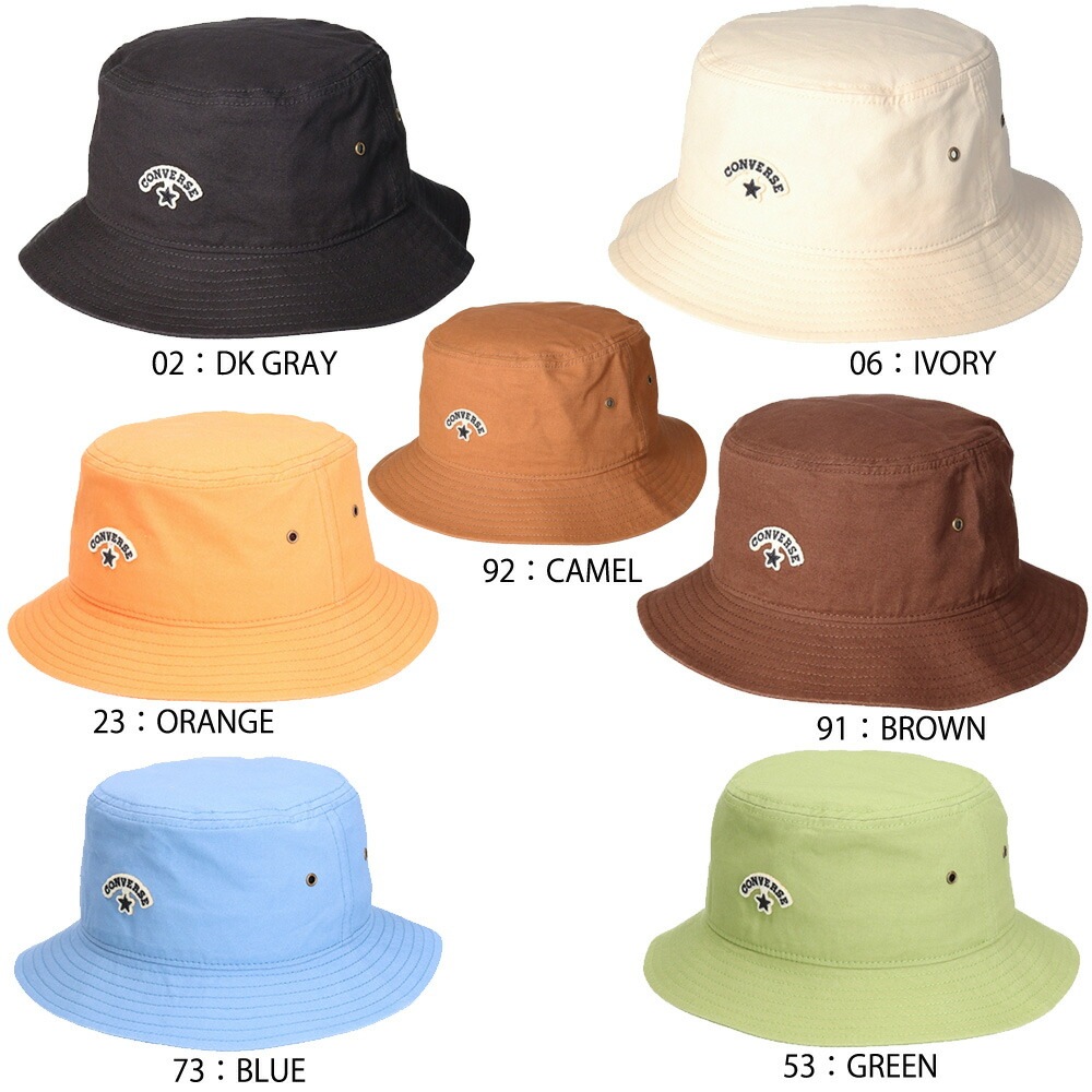 バケットハット    コンバース キャンバス オータム 117112701 CNSM C.CANVAS AR  BUCKET HAT CONVERSE 