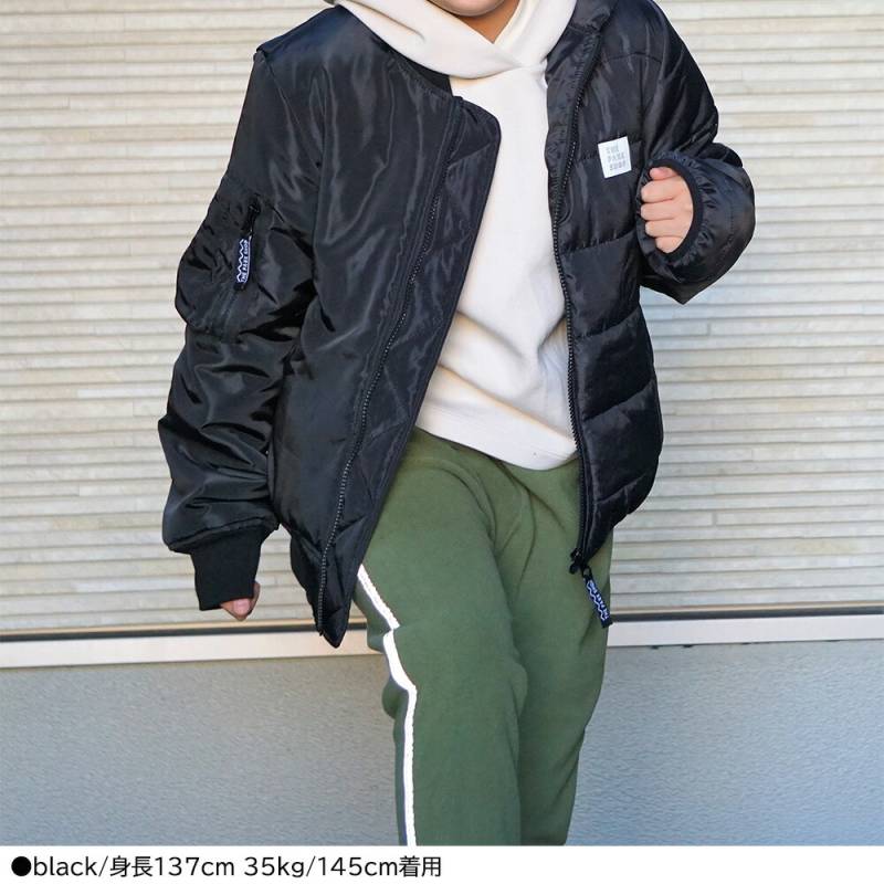ジャケット MA-1  男の子  キッズ docking MA-1 JACKET THE PARK SHOP ザ・パークショップ 子供 幼稚園 小学生 通園 通学 125-145cm 