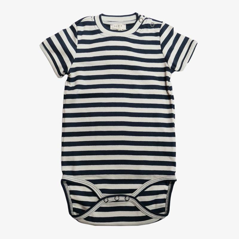 ロンパース  ベビー petit by basics  プティ バイベーシックス sol オーガニックコットン100％ ボーダー デンマーク 出産祝い  