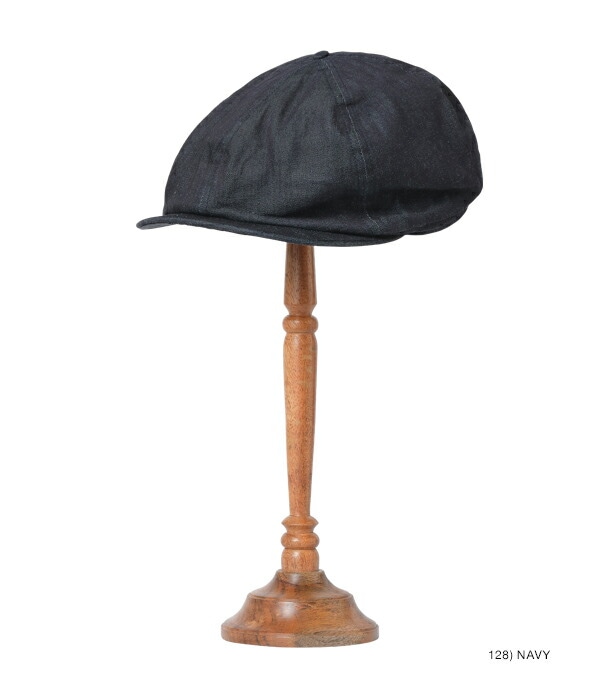 ワークキャップ デニムアップルジャックキャップ シュガーケーン 10oz. DENIM APPLEJACK CAP SUGAR CANE