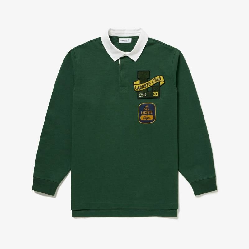 【SALE/30%OFF】ラガーシャツ ラコステ ポロシャツ LACOSTE ヘリテージワッペンラガーシャツ