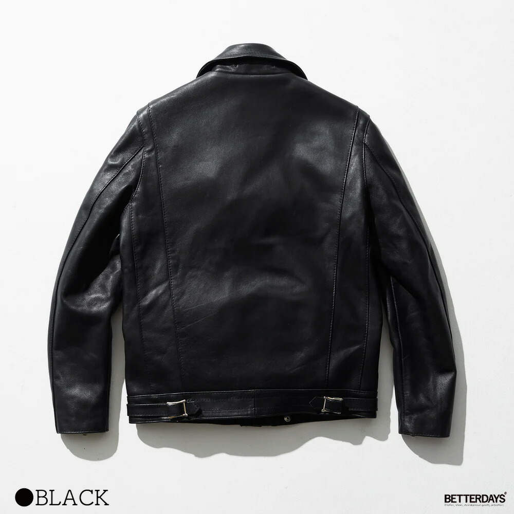 【26AW予約26年11月中旬ごろ入荷】ライダース レザージャケット 革ジャン  ジェームスグロース ニューマニラ ホースレザー NEW MANILA  HORSE LEATHER 馬革 JAMES GROSE 