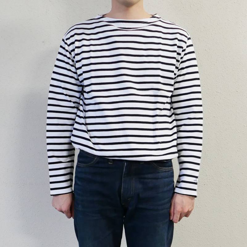 【SALE／20%OFF】ボーダー  Tシャツ メンズ レディース ベーシックフィット ロングスリーブボーダーカットソー アルモリュクス 長袖 Basic Fit Long Armor-lux