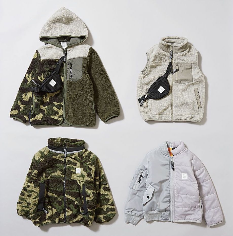 ベスト ボア ウエストポーチ付きボアベスト trekboy vest THE PARK