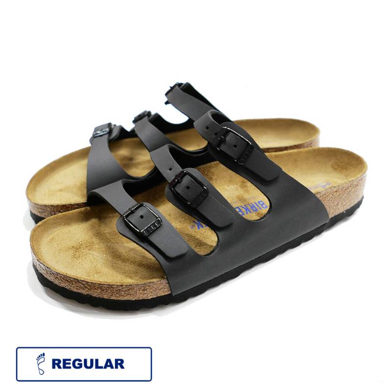 【26SS 一部予約】サンダル  メンズ ビルケンシュトック フロリダ レギュラー ソフトフットベッド 26-28.5cm FLORIDA BIRKO-FLOR BIRKENSTOCK  SOFTFOOTBED【国内正規品】