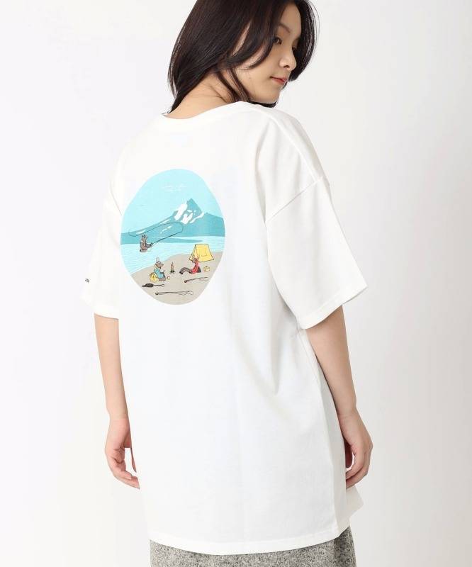 Tシャツ レイクトゥーアベニューハーフスリーブチュニック コロンビア  ウィ 半袖  Womes Lake to Avenue Half Sleeve Tunic Columbia 