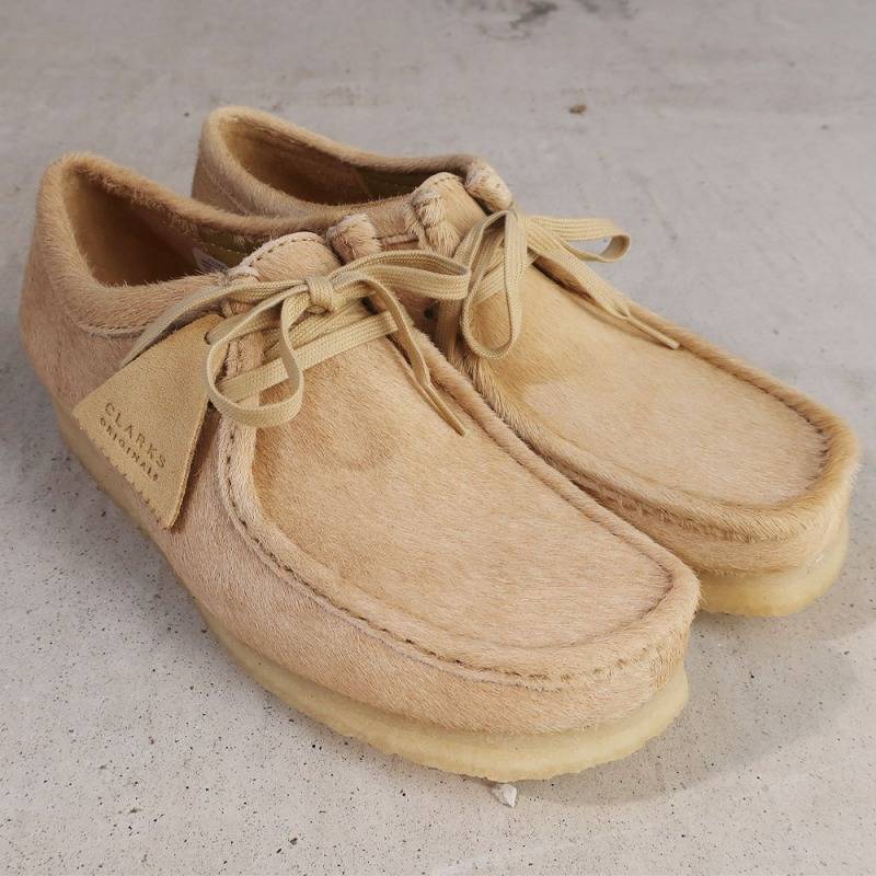 クラークス ワラビー  Wallabee Maple Hair On CLARKS ORIGINALS ヘアオン 25-28cm 