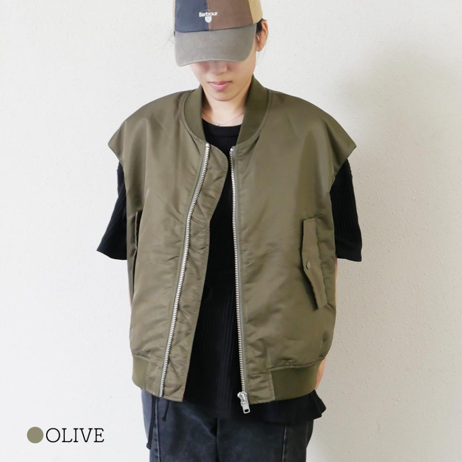 MA1カットオフベスト Customized MA-1 Cut Off Vest(MA-1カットオフベスト)ネイビー