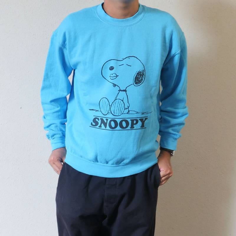 スウェット トレーナー 長袖 グッドウェア ピーナッツ スヌーピー  Goodwear  PEANUTS PRINT CREW SWEAT  