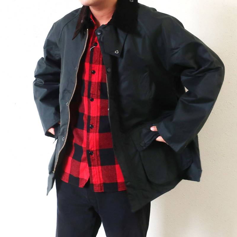  バブアー ビデイル ワックス コットン ブルゾン オーバーサイズ フィット Barbour BEDALE OS