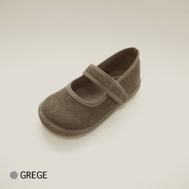 コーデュロイ ワンストラップシューズ  ZOOM ズーム Corduroy Strap Shoes コーデュロイストラップシューズ 14cm-18cm