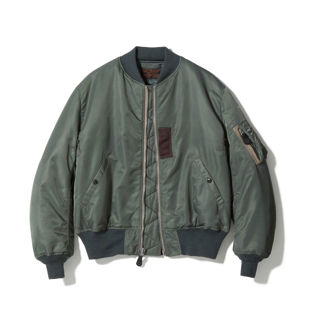 【26AW 予約】MA-1 メンズ バズリクソンズ ブルゾン BUZZ RICKSON'SLot No. BR14900 / Type MA-1 “ALBERT TURNER & CO., INC.”