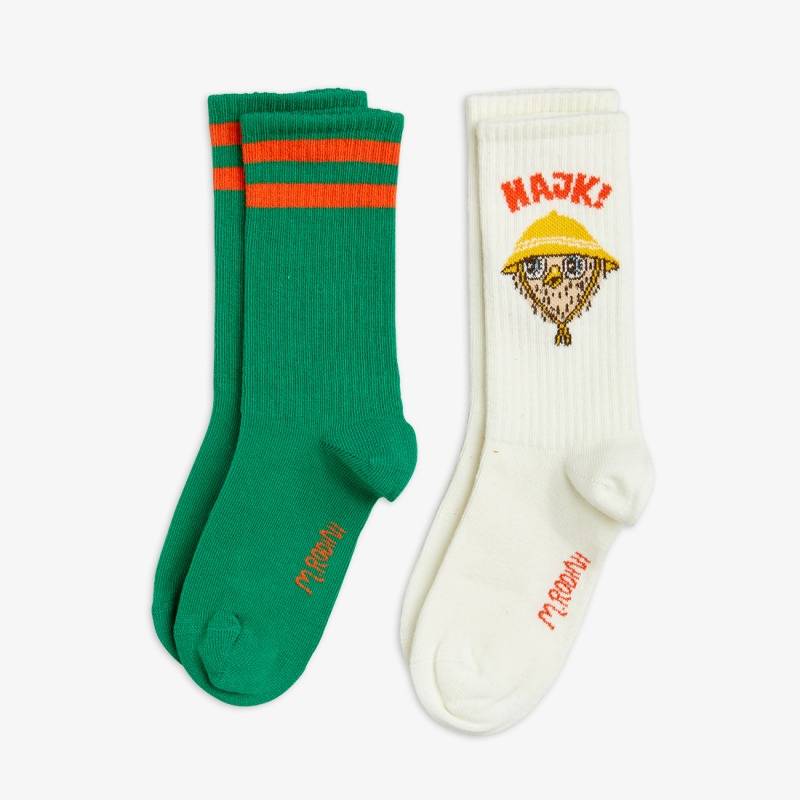ソックス キッズ ベビー ミニロディーニ  2足セット  mini rodini HIKE SOCKS 2-PACK