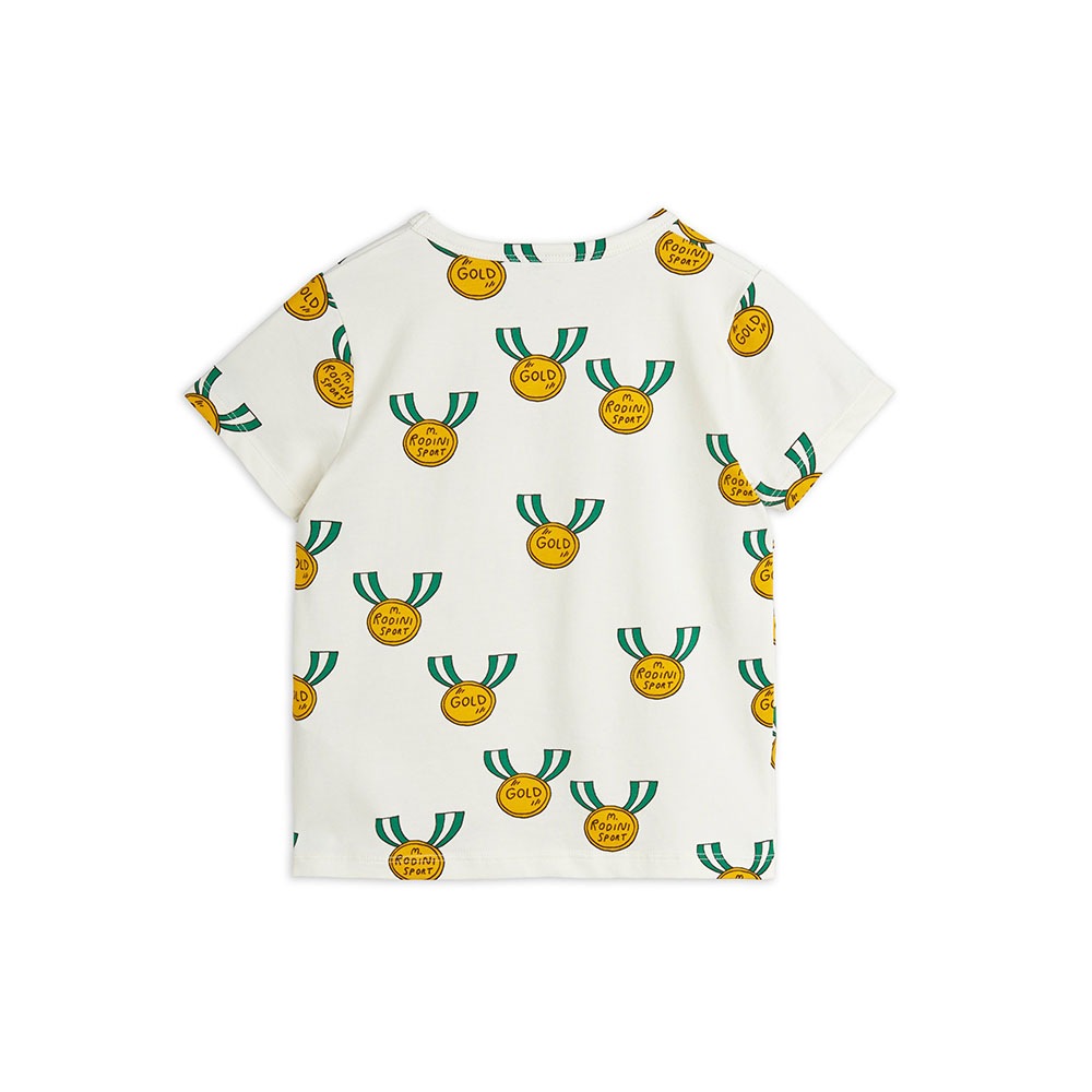 Tシャツ キッズ ミニロディーニ 総柄 メダル mini rodini | BRANDS,M