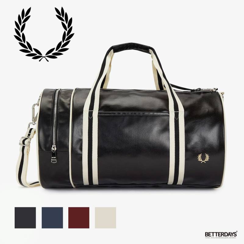 バレルバッグ ショルダーバッグ フレッドペリー  Classic Barrel Bag L7255 L7260FRED PERRY 