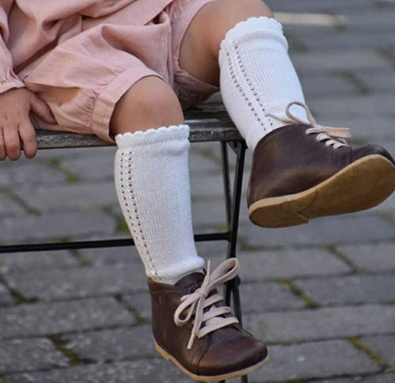 ソックス  コンドル パール サイドオープンワークニーハイソックス condor P.SideOW HighSocks 2569 通園通学 ベビー  防寒  子供 秋 冬英国王女着用商品
