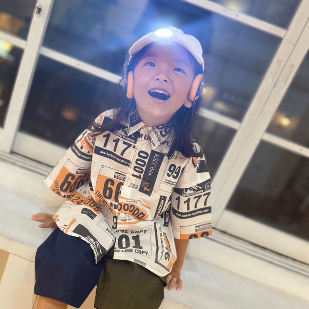 キャップ キッズ LEDライト付き THE PARK SHOP MIL LIGHT LOWCAP ザ