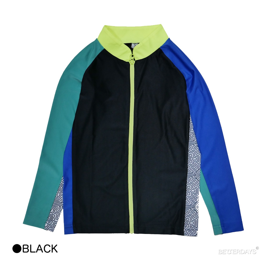 ラッシュガード  キッズ 水着 トップス 長袖 THE PARK SHOP BEACHPARK RASH L/SL  ザ・パークショップ  105-145cm tps-791
