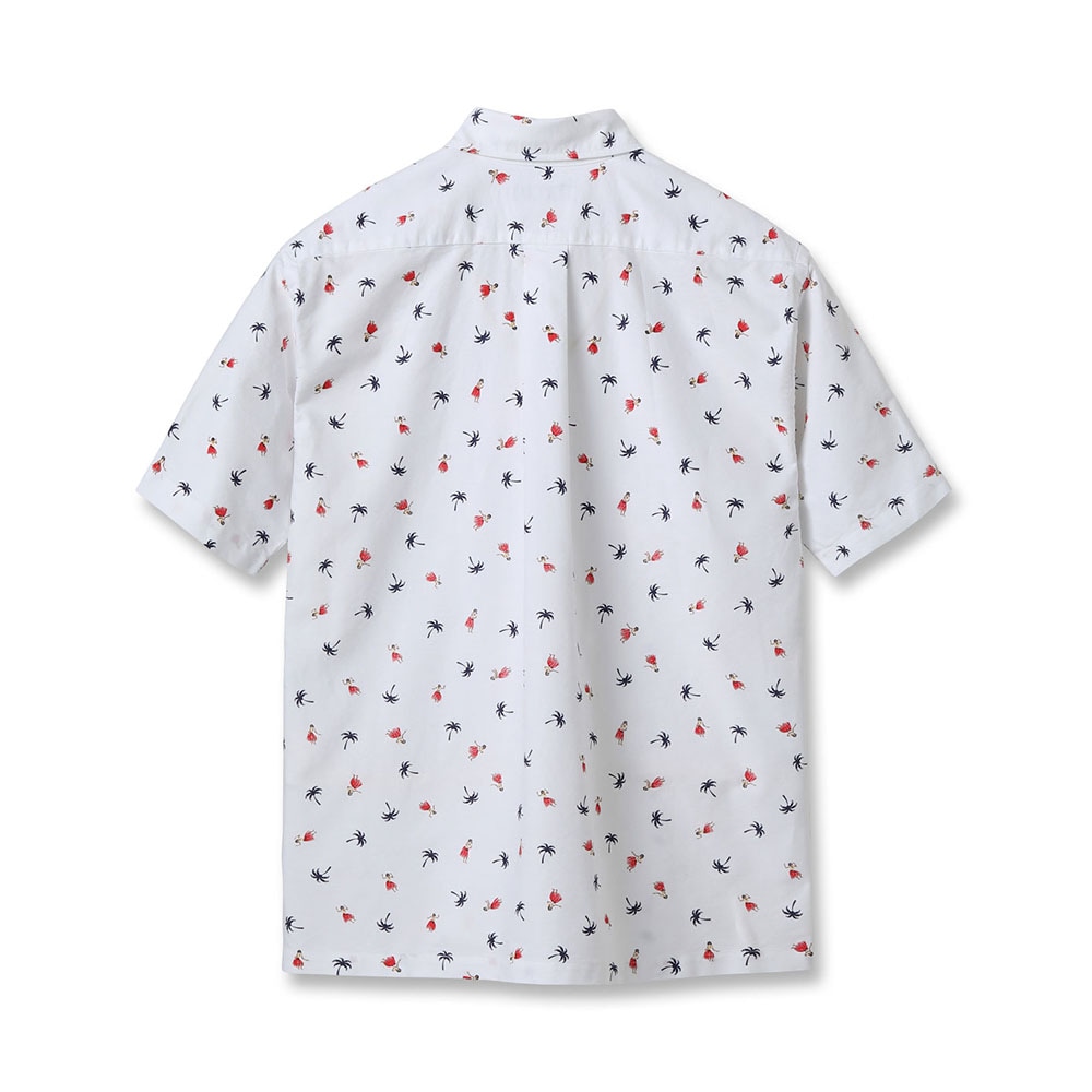 ハワイアンシャツ アロハシャツ サンサーフ コットンオックスフォードシャツ COTTON OXFORD B.D. SHIRT “HULA DANCER” SUN SURF SS39282