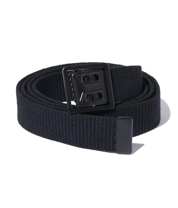 トラウザース・ベルト バズリクソンズ  BUZZ RICKSON'S Lot No. BR02767 / WILLIAM GIBSON COLLECTION BLACK BELT, WEB, WAIST, EM M-1937(br02767)