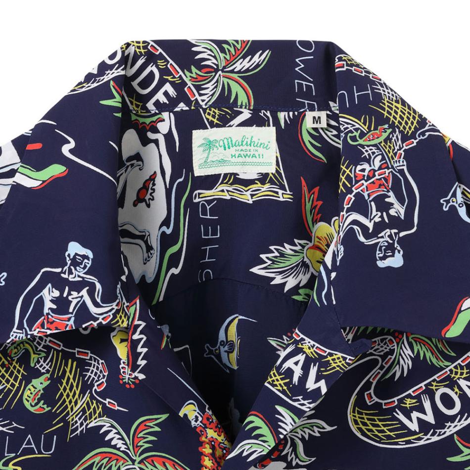 アロハシャツ サンサーフ ハワイアンシャツ SUN SURF SPECIAL EDITION HAWAIIAN WONDERLAND SS39272