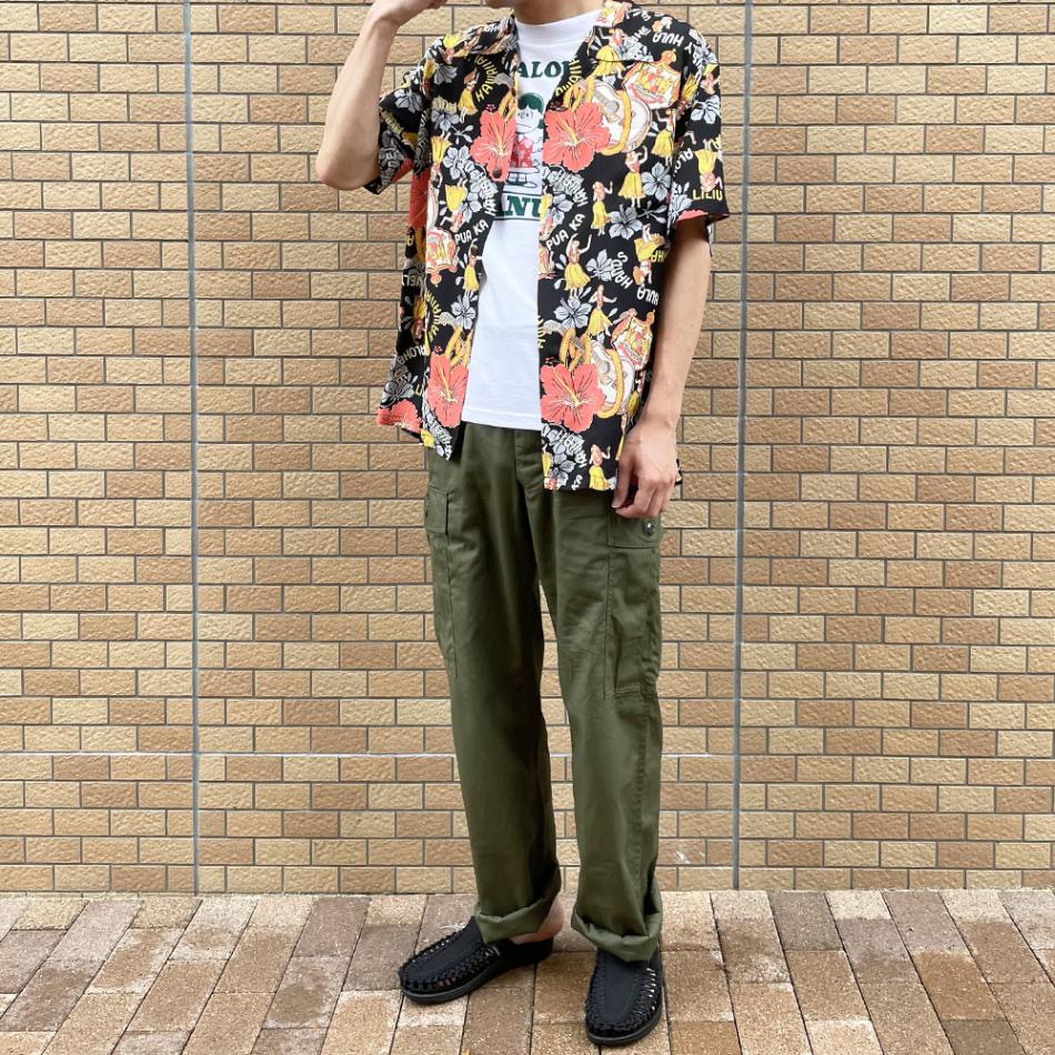 アロハシャツ  サンサーフ ハワイアンシャツ  SUN SURF RAYON HAWAIIAN SHIRT “LOVELY HULA HANDS”  SS39213