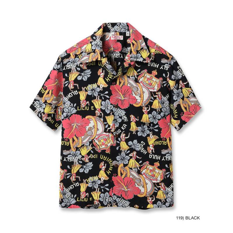 アロハシャツ  サンサーフ ハワイアンシャツ  SUN SURF RAYON HAWAIIAN SHIRT “LOVELY HULA HANDS”  SS39213