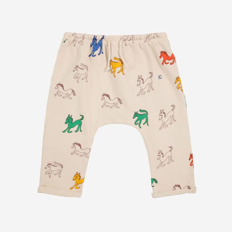 BOBO CHOSES/Baby Wonder Horse all over harem pants