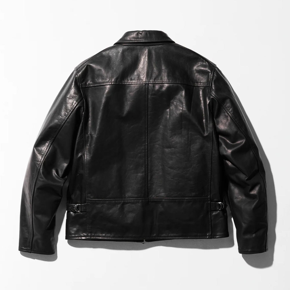 CARLTON JAMES GROSE HORSE LEATHER ライダース レザージャケット 革