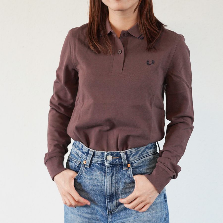 フレッドペリー ポロシャツ レディース 長袖   THE FRED PERRY SHIRT G3636 【国内正規品】