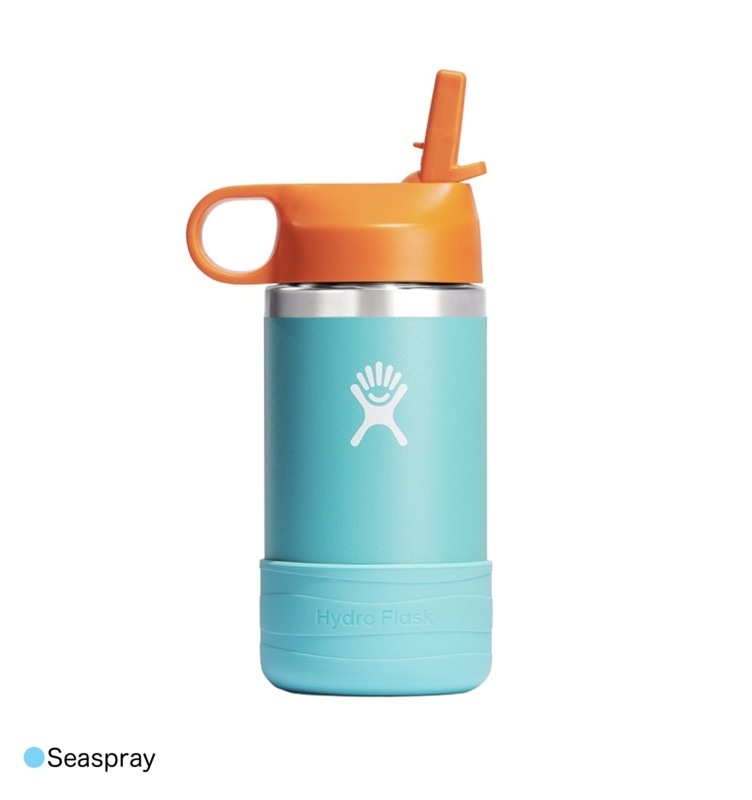  ハイドレーション ハイドロフラスク ボトル ステンレス キッズ ストロー 魔法瓶 真空断熱 Hydro Flask HYDRATION 12oz 18oz Wide Mouth KIDS【国内正規品】