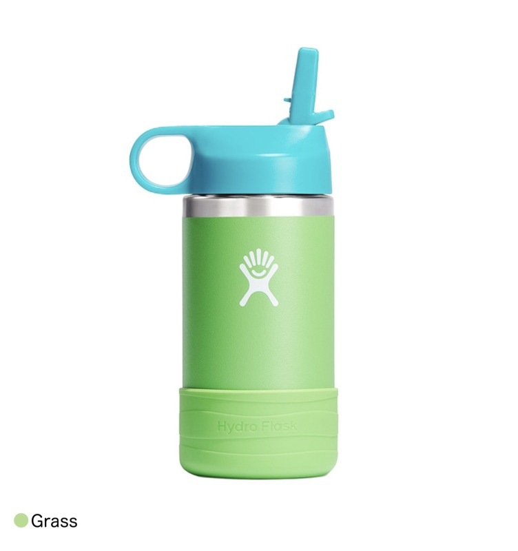  ハイドレーション ハイドロフラスク ボトル ステンレス キッズ ストロー 魔法瓶 真空断熱 Hydro Flask HYDRATION 12oz 18oz Wide Mouth KIDS【国内正規品】