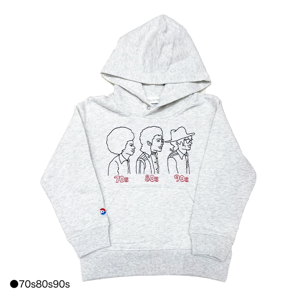パーカー スウェットパーカー ソウルズマニア SWEAT PARKA SOULS MANIA 70s80s90s STAR DUST 110cm-160cm XS-XL
