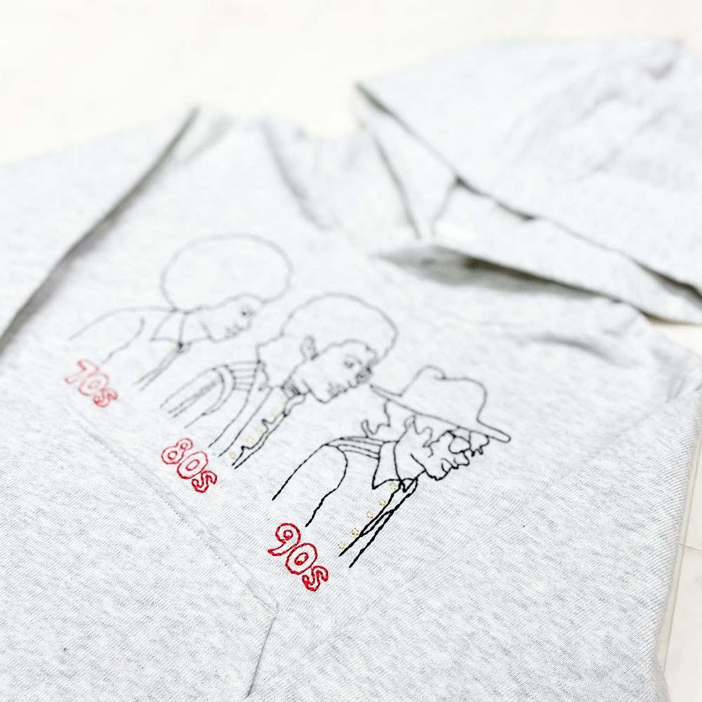 パーカー スウェットパーカー ソウルズマニア SWEAT PARKA SOULS MANIA 70s80s90s STAR DUST 110cm-160cm XS-XL