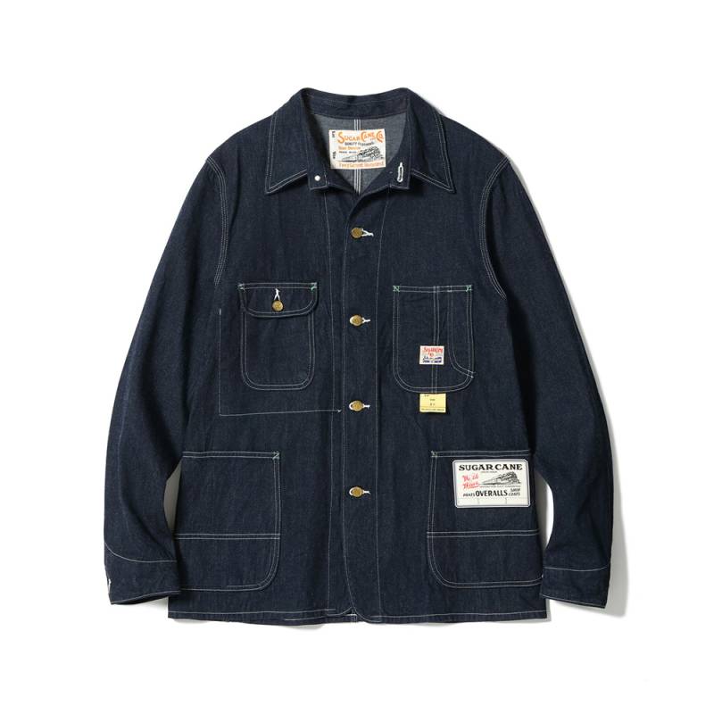ワークコート  デニム シュガーケーン SUGAR CANE Lot No. SC15655 / 11oz. BLUE DENIM WORK COAT (sc15655)
