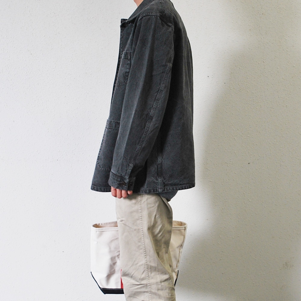 カバーオール ソーバス キャンバス ジャケット ユニセックス 倉敷帆布 天然染め 10oz CANVAS COVERALL SEUVAS