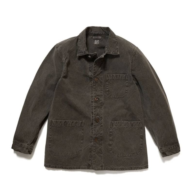 【SALE／30%OFF】カバーオール  ソーバス ソウバス キャンバス ジャケット  倉敷帆布 天然染め 10oz CANVAS COVERALL SEUVAS